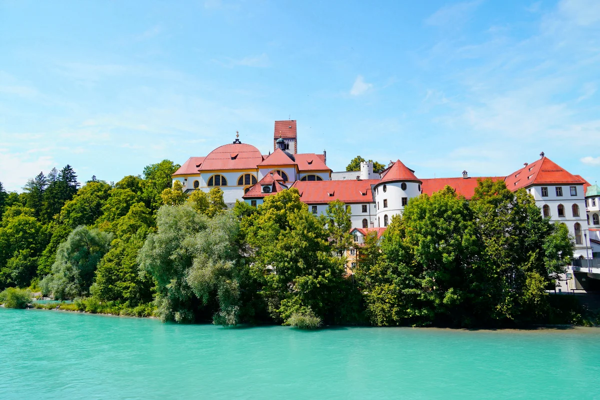 lage hotel ludwigs, schloss nähe füssen, schlösser nähe hotel ludwigs